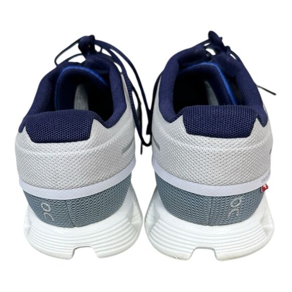 On running cloud 5 push sneakers glacier/undyed white size 10.5 women’s - Picture 8 of 9